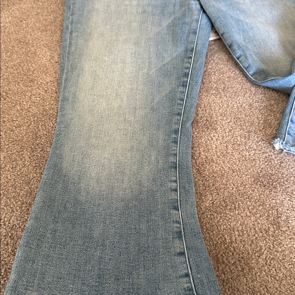 Mother size 29 The Hustler Ankle Fray in Au Revoir color high waist EUC - Picture 9 of 9